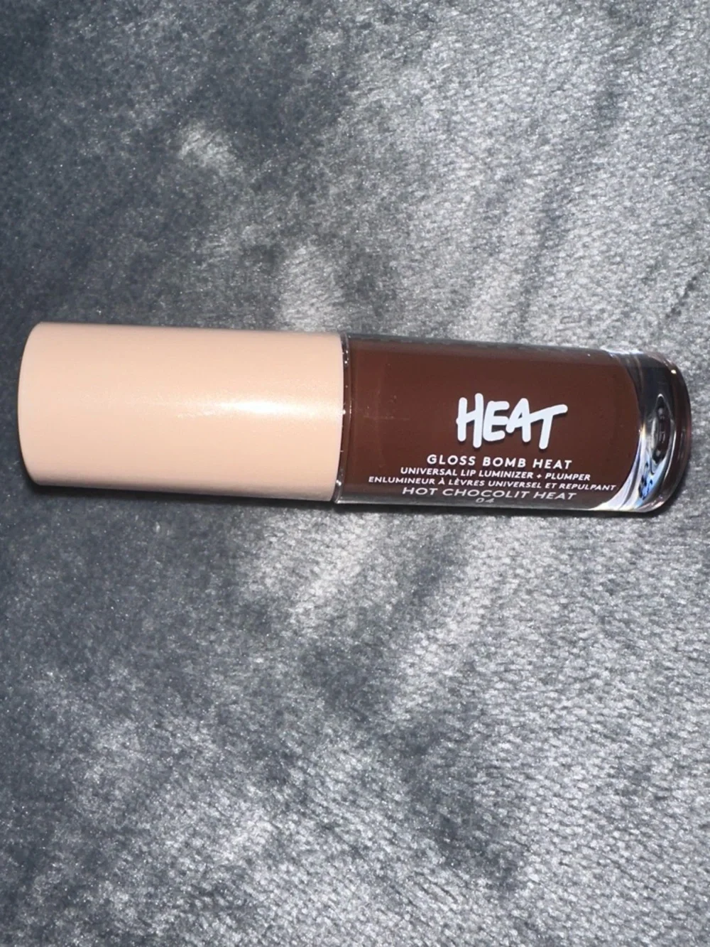 New Fenty Beauty Heat Gloss Bomb in Hot Chocolit -Travel Size 2mL